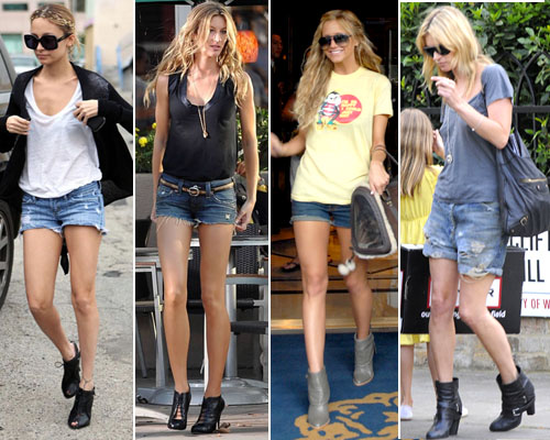 Celebrity-Style-Denim-Shorts